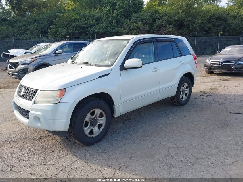 2010 Suzuki Grand vitara VIN JS3TD0D21A4110094 IAAI salvage auction — NORMAL WEAR, Clear (Pennsylvania), sold $1,900 on 2026-07-10 (photo 2)