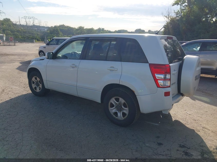 2010 Suzuki Grand vitara VIN JS3TD0D21A4110094 IAAI salvage auction — NORMAL WEAR, Clear (Pennsylvania), sold $1,900 on 2026-07-10 (photo 3)