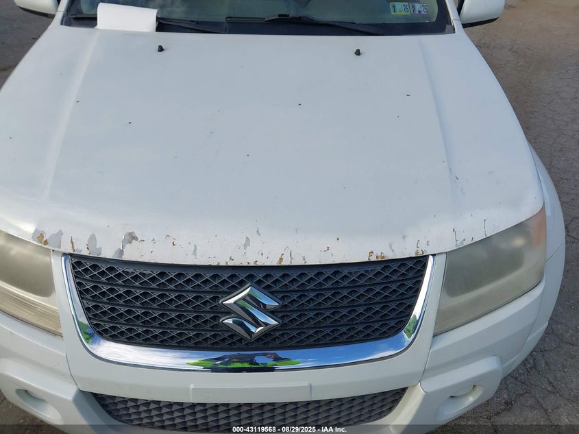 2010 Suzuki Grand vitara VIN JS3TD0D21A4110094 IAAI salvage auction — NORMAL WEAR, Clear (Pennsylvania), sold $1,900 on 2026-07-10 (photo 6)