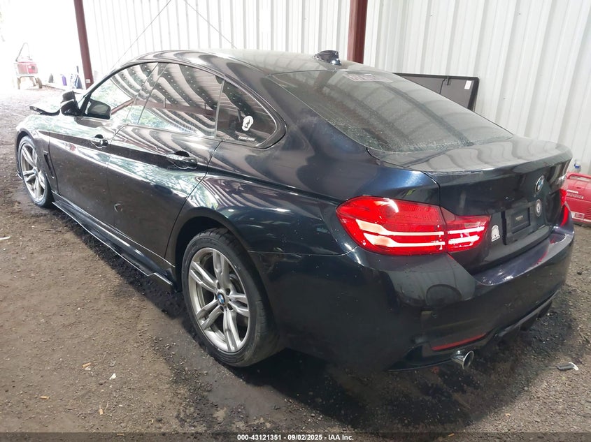 2015 BMW 435i gran coupe VIN WBA4B1C52FD418373 IAAI salvage auction — FRONT END, Salvage (Virginia), sold $1,100 on 2026-07-30 (photo 3)