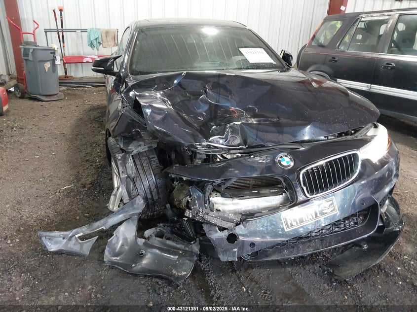 2015 BMW 435i gran coupe VIN WBA4B1C52FD418373 IAAI salvage auction — FRONT END, Salvage (Virginia), sold $1,100 on 2026-07-30 (photo 6)