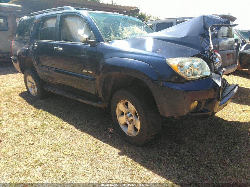 2007 Toyota 4runner VIN JTEBU14R978090347 IAAI salvage auction — ROLLOVER, Salvage (Hawaii), sold $375 on 2026-07-28 (photo 1)