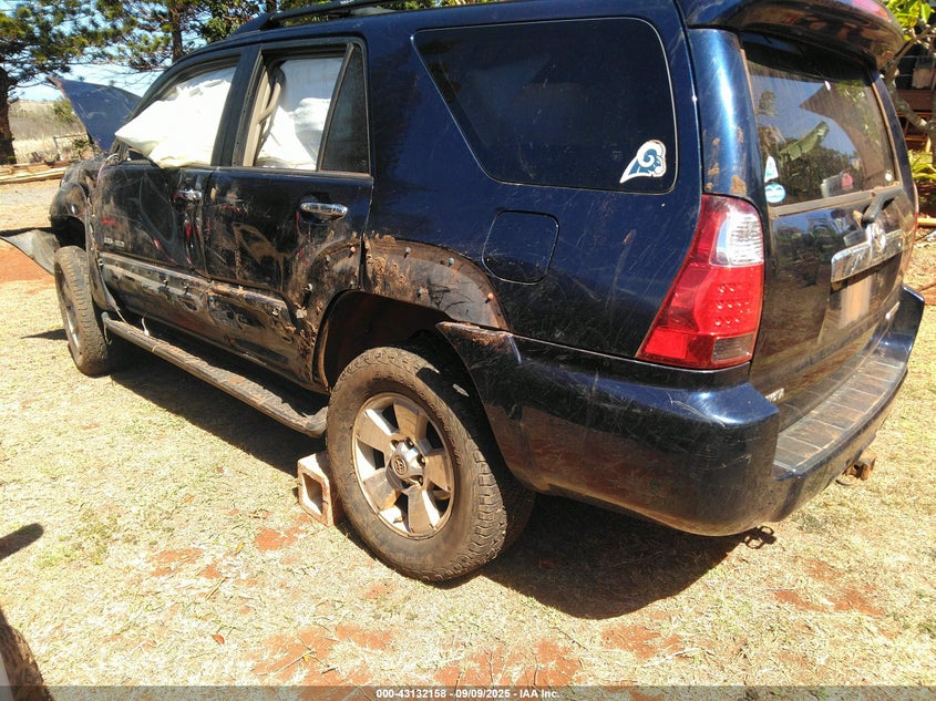 2007 Toyota 4runner VIN JTEBU14R978090347 IAAI salvage auction — ROLLOVER, Salvage (Hawaii), sold $375 on 2026-07-28 (photo 3)