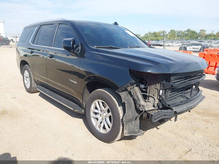 2021 Chevrolet Tahoe VIN 1GNSKNKD6MR268589 — IAAI salvage auction photo