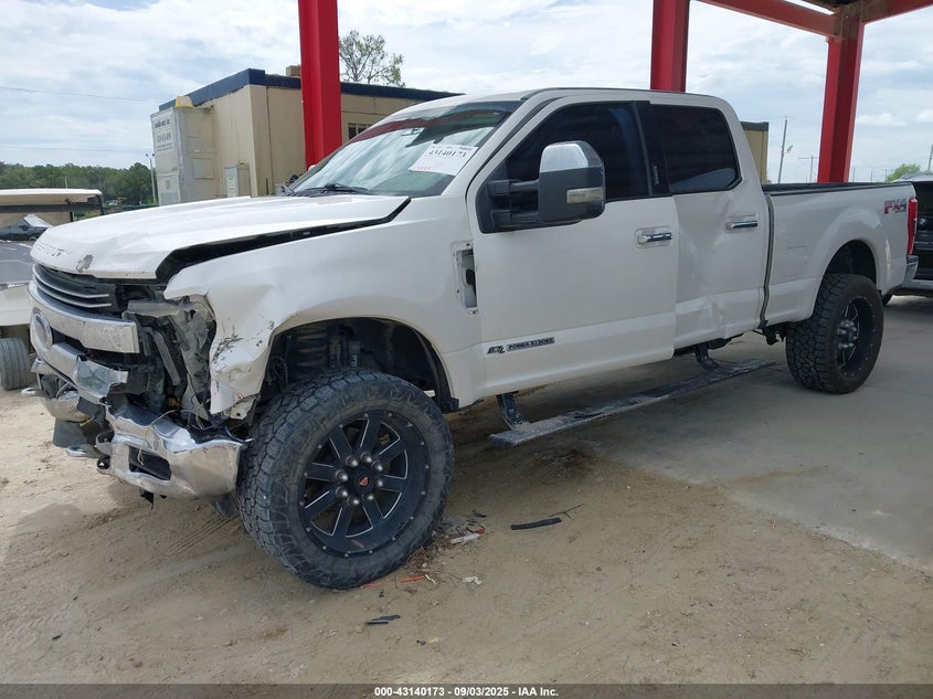 2017 Ford F250 VIN 1FT7W2BT5HEE12459 IAAI salvage auction — Front End, Rebuildable (Florida), sold $12,550 on 2025-10-06 (photo 2)