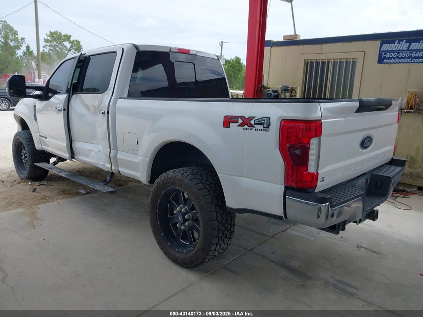 2017 Ford F250 VIN 1FT7W2BT5HEE12459 IAAI salvage auction — Front End, Rebuildable (Florida), sold $12,550 on 2025-10-06 (photo 3)