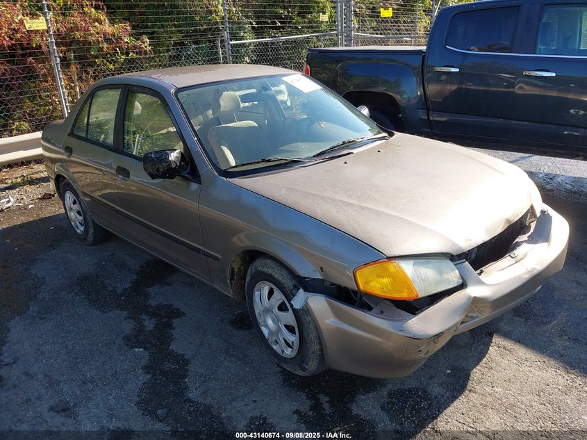 1999 Mazda Protege VIN JM1BJ2223X0194842 IAAI salvage auction — FRONT END, Salvage (North Carolina), sold $275 on 2026-07-23 (photo 1)