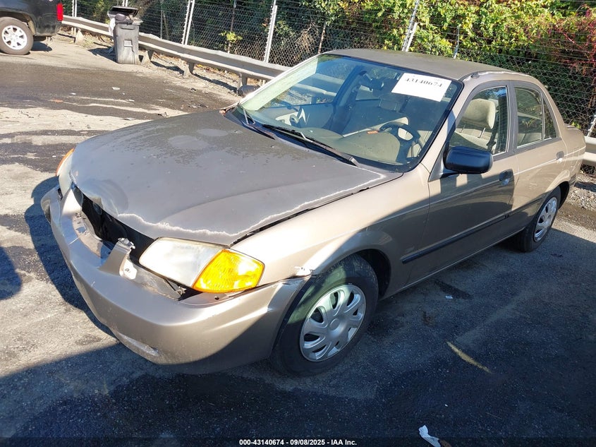 1999 Mazda Protege VIN JM1BJ2223X0194842 IAAI salvage auction — FRONT END, Salvage (North Carolina), sold $275 on 2026-07-23 (photo 2)