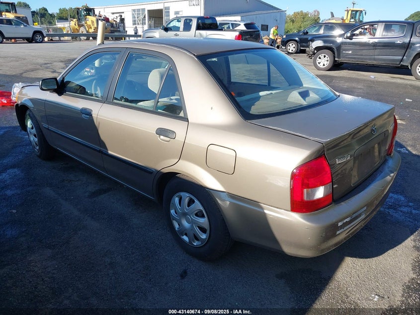 1999 Mazda Protege VIN JM1BJ2223X0194842 IAAI salvage auction — FRONT END, Salvage (North Carolina), sold $275 on 2026-07-23 (photo 3)