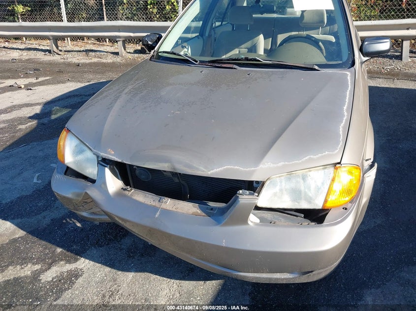 1999 Mazda Protege VIN JM1BJ2223X0194842 IAAI salvage auction — FRONT END, Salvage (North Carolina), sold $275 on 2026-07-23 (photo 6)