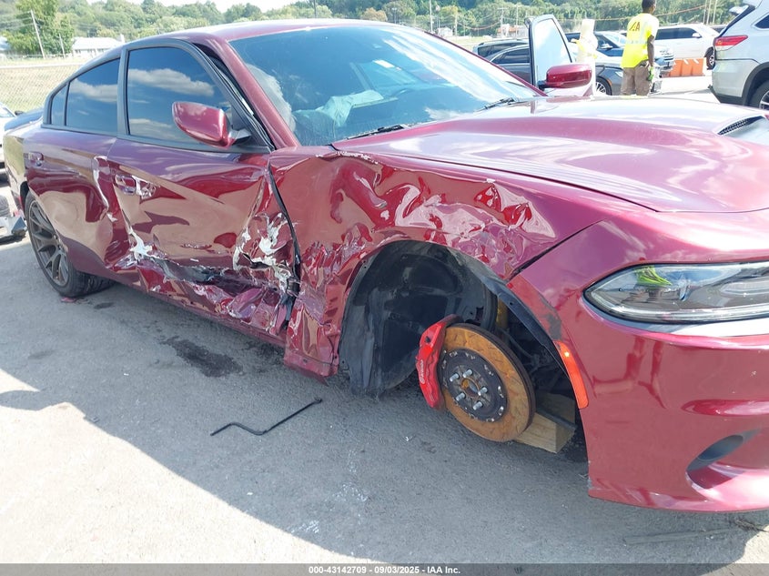 2018 Dodge Charger VIN 2C3CDXEJ4JH220674 IAAI salvage auction — RIGHT SIDE, Salvage (Michigan), sold $11,600 on 2026-09-01 (photo 6)