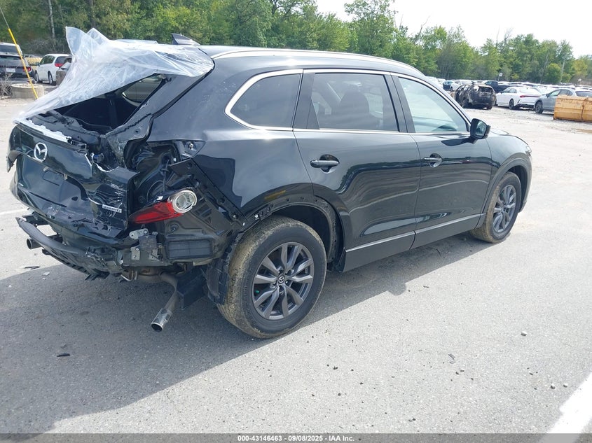 2023 Mazda Cx-9 VIN JM3TCBCY8P0659317 IAAI salvage auction — REAR END, Salvage (New Hampshire), sold $9,825 on 2026-07-08 (photo 4)