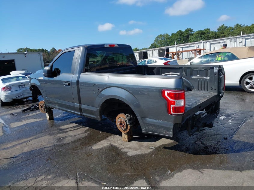 2020 Ford F150 VIN 1FTMF1E54LFC27249 IAAI salvage auction — THEFT, Salvage Title, sold $2,150 on 2026-07-09 (photo 3)