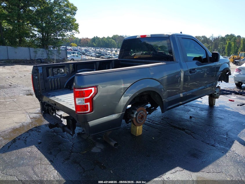 2020 Ford F150 VIN 1FTMF1E54LFC27249 IAAI salvage auction — THEFT, Salvage Title, sold $2,150 on 2026-07-09 (photo 4)