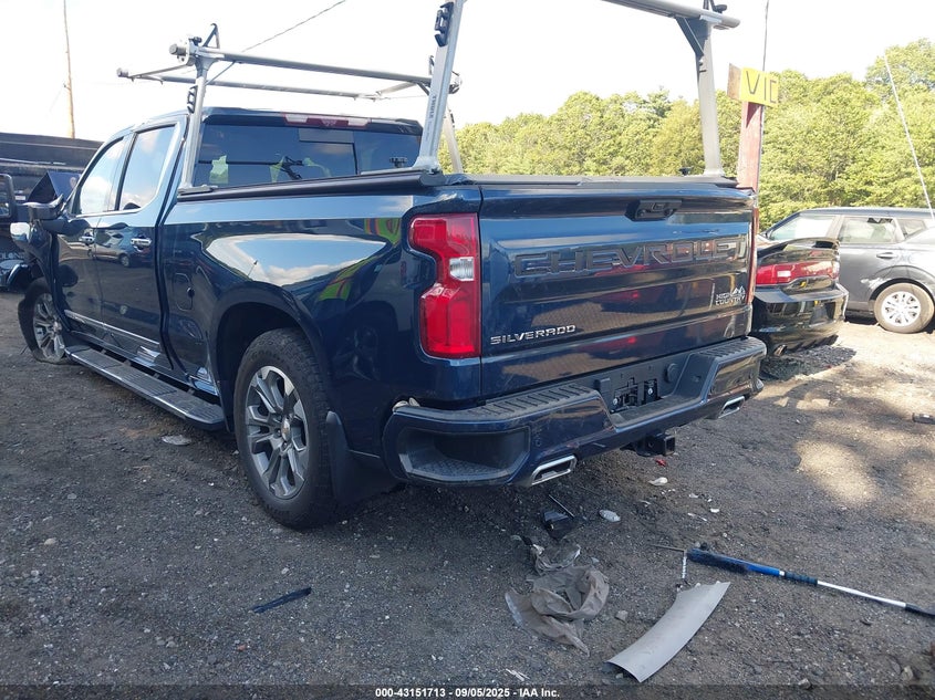 2023 Chevrolet Silverado 1500 VIN 1GCUDJE81PZ198250 IAAI salvage auction — FRONT END, Salvage Title, sold $10,600 on 2026-07-28 (photo 3)