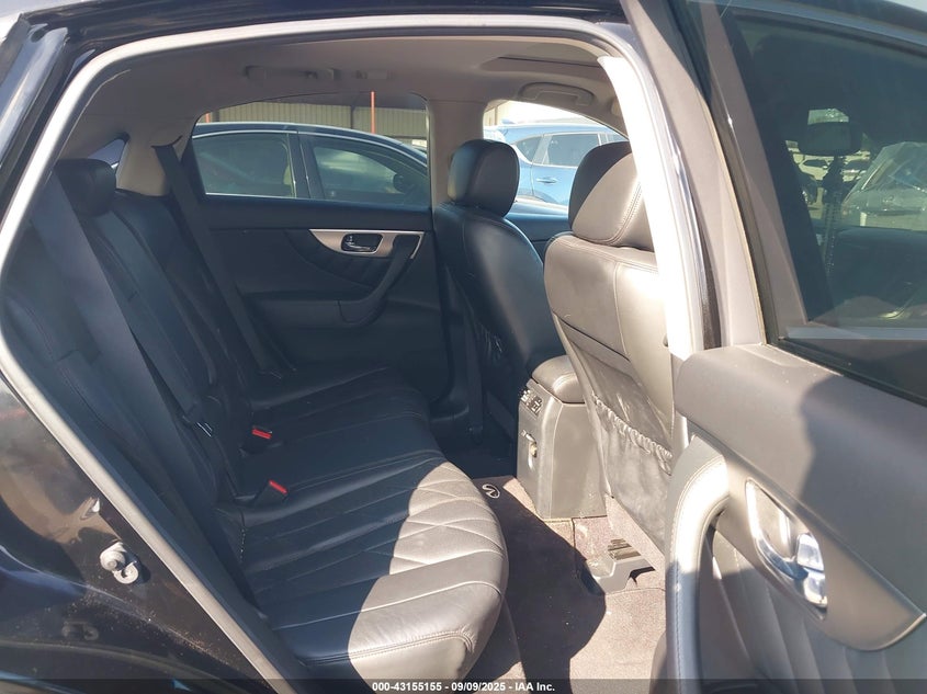 2010 Infiniti Fx35 VIN JN8AS1MU1AM800662 IAAI salvage auction — HAIL, Salvage (Texas), sold $1,800 on 2026-07-14 (photo 8)