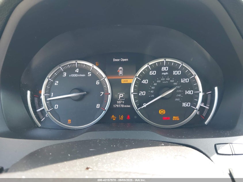 2016 Acura Mdx VIN 5FRYD3H44GB021895 IAAI salvage auction — REAR END, Salvage (Idaho), sold $25 on 2026-07-31 (photo 7)