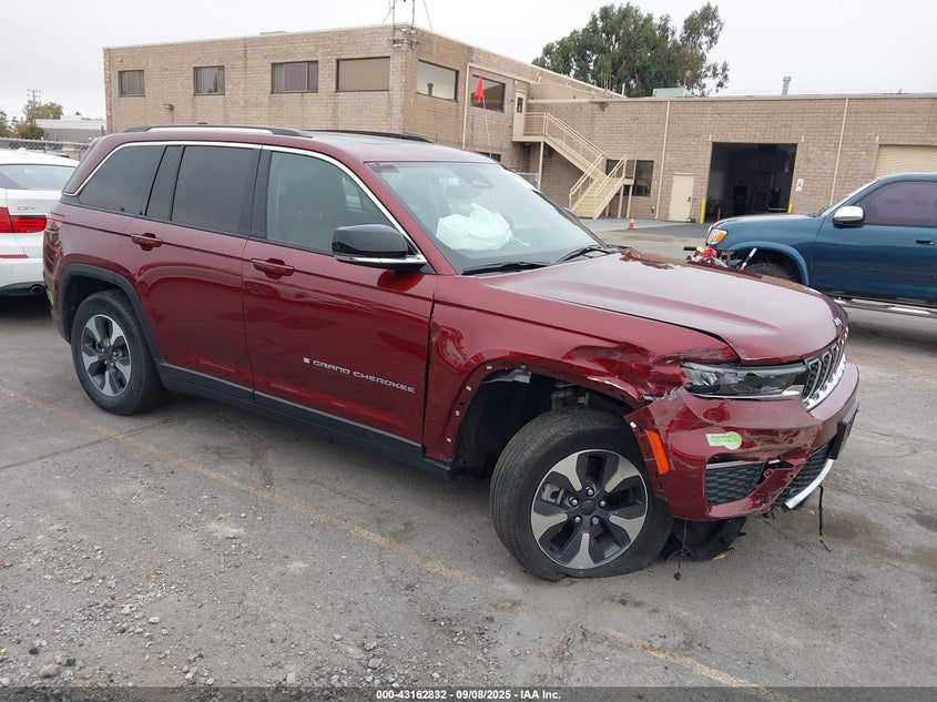 2022 Jeep Grand cherokee VIN 1C4RJYB69N8760084 — IAAI salvage auction photo