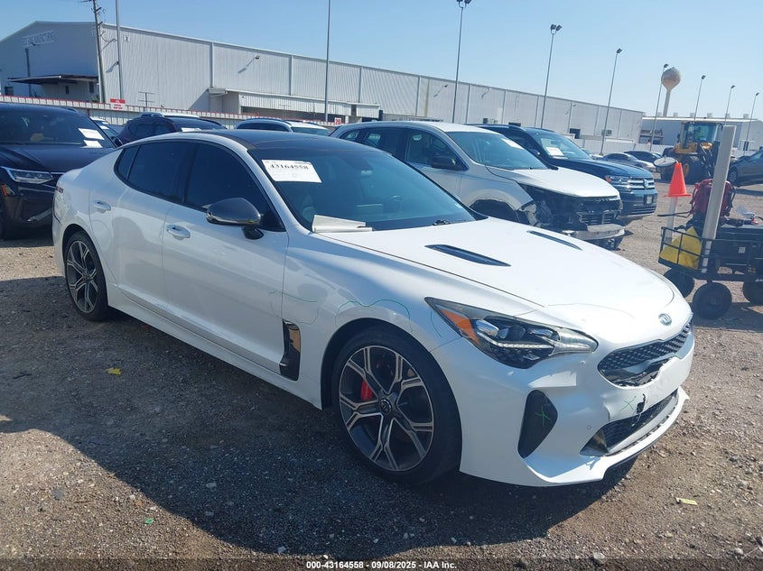 2018 Kia Stinger VIN KNAE45LC0J6039874 — IAAI salvage auction photo