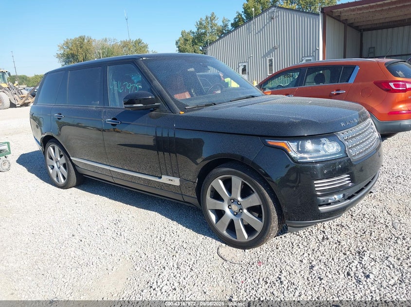 2015 Land rover RANGE ROVER VIN SALGV3TF6FA209644 IAAI salvage auction — ENGINE DAMAGE, Salvage Title, sold $10,100 on 2026-07-08 (photo 1)