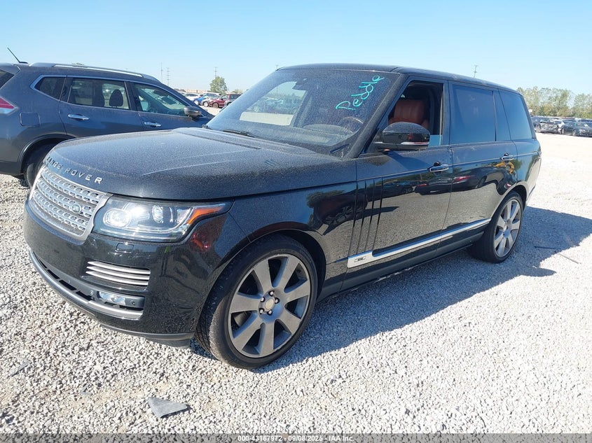 2015 Land rover RANGE ROVER VIN SALGV3TF6FA209644 IAAI salvage auction — ENGINE DAMAGE, Salvage Title, sold $10,100 on 2026-07-08 (photo 2)