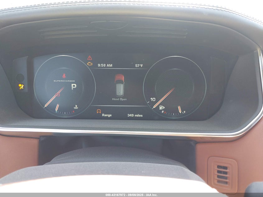 2015 Land rover RANGE ROVER VIN SALGV3TF6FA209644 IAAI salvage auction — ENGINE DAMAGE, Salvage Title, sold $10,100 on 2026-07-08 (photo 7)