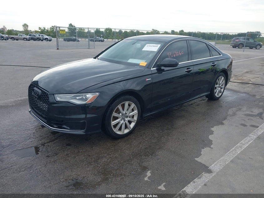 2016 Audi A6 VIN WAUFGAFC9GN002353 IAAI salvage auction — FRONT END, Salvage (Indiana), sold $4,000 on 2026-07-17 (photo 2)
