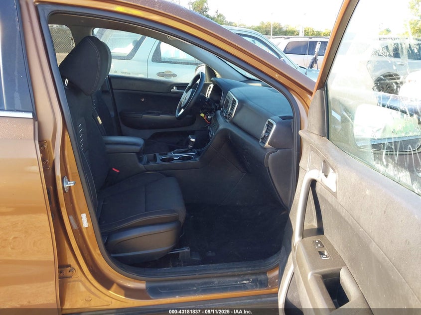 2018 Kia Sportage VIN KNDPM3AC9J7357960 IAAI salvage auction — THEFT, Salvage Title, sold $2,100 on 2026-08-01 (photo 5)