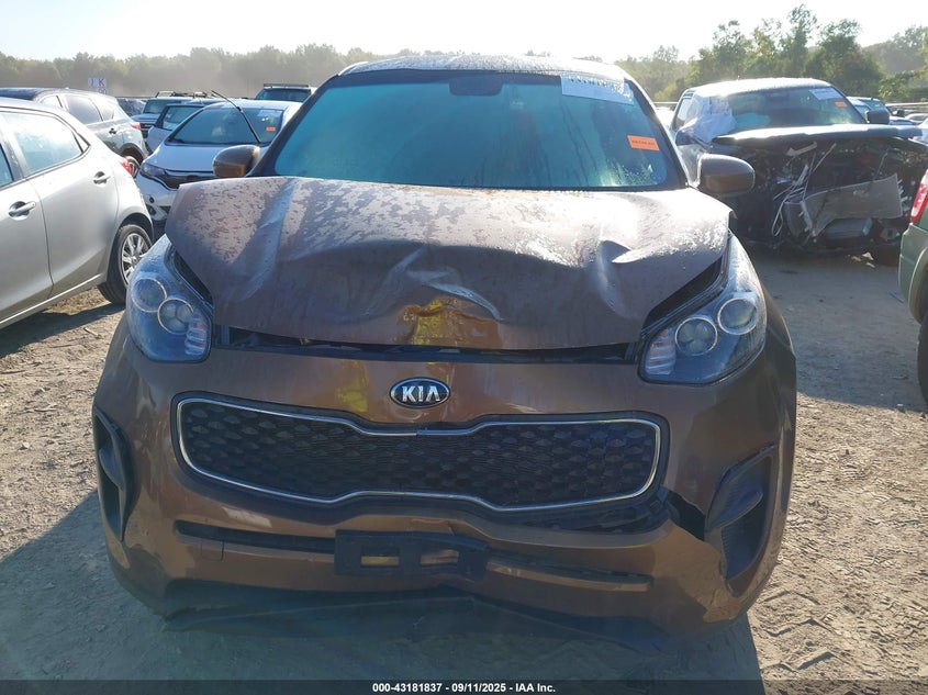 2018 Kia Sportage VIN KNDPM3AC9J7357960 IAAI salvage auction — THEFT, Salvage Title, sold $2,100 on 2026-08-01 (photo 6)