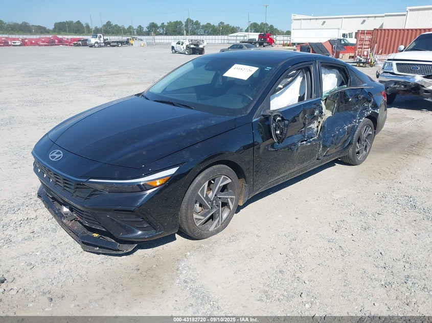 2024 Hyundai Elantra VIN KMHLP4DG0RU710055 IAAI salvage auction — LEFT SIDE, Salvage Title, sold $5,150 on 2026-07-06 (photo 2)