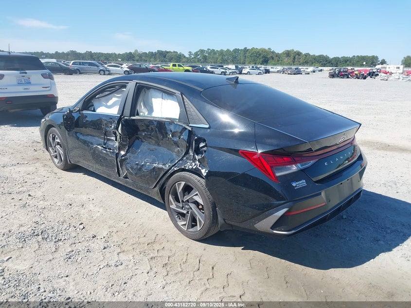 2024 Hyundai Elantra VIN KMHLP4DG0RU710055 IAAI salvage auction — LEFT SIDE, Salvage Title, sold $5,150 on 2026-07-06 (photo 3)