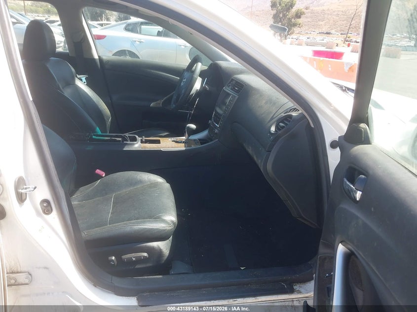 2009 Lexus Is VIN JTHBK262995094966 IAAI salvage auction — FRONT END, Salvage (California), sold $25 on 2026-07-28 (photo 5)