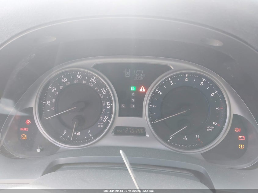 2009 Lexus Is VIN JTHBK262995094966 IAAI salvage auction — FRONT END, Salvage (California), sold $25 on 2026-07-28 (photo 7)