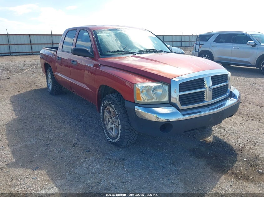 2006 Dodge Dakota VIN 1D7HW28K96S536628 IAAI salvage auction — LEFT SIDE, Salvage (Texas), sold $525 on 2026-07-30 (photo 1)
