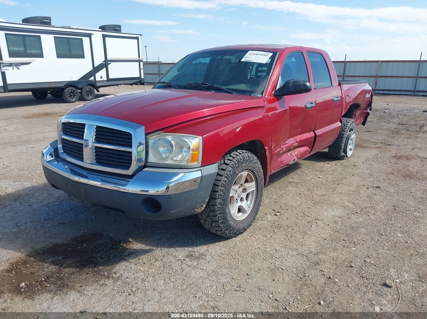 2006 Dodge Dakota VIN 1D7HW28K96S536628 IAAI salvage auction — LEFT SIDE, Salvage (Texas), sold $525 on 2026-07-30 (photo 2)