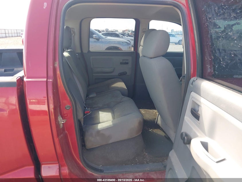 2006 Dodge Dakota VIN 1D7HW28K96S536628 IAAI salvage auction — LEFT SIDE, Salvage (Texas), sold $525 on 2026-07-30 (photo 8)