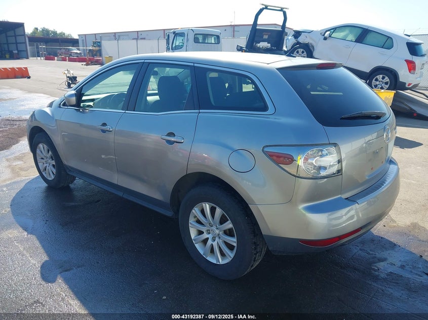 2011 Mazda Cx-7 VIN JM3ER2A58B0360533 IAAI salvage auction — LEFT FRONT, Salvage (Indiana), sold $825 on 2026-09-24 (photo 3)