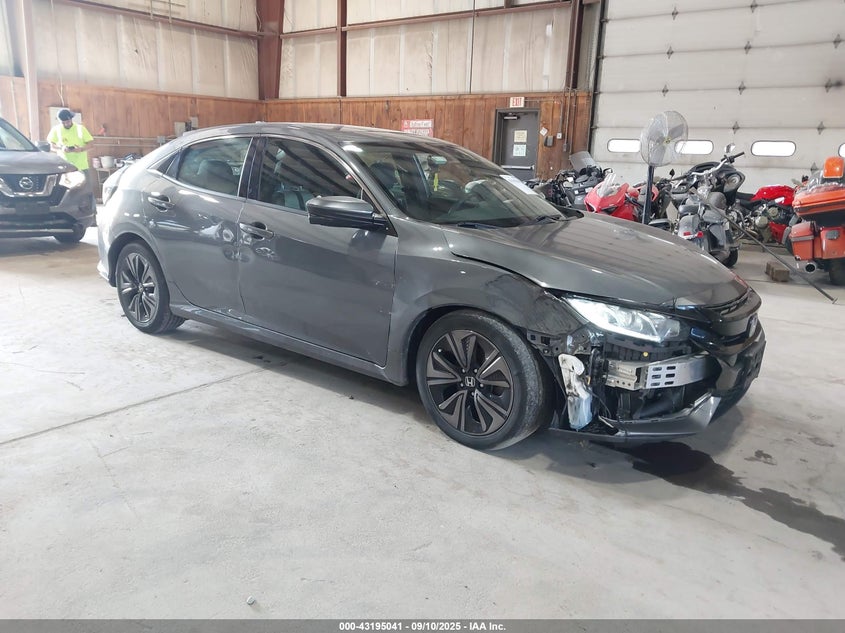 2018 Honda Civic VIN SHHFK7H58JU206374 IAAI salvage auction — FRONT END, Mv-907A (New York), sold $1,600 on 2026-07-15 (photo 1)