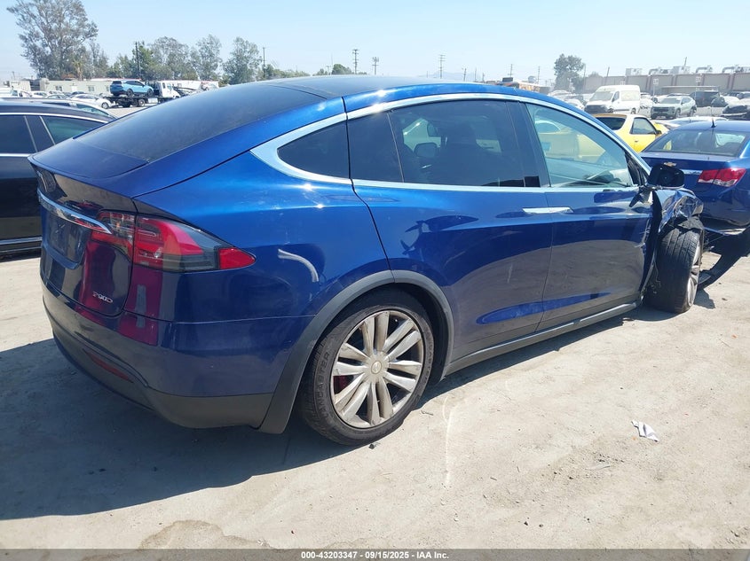 2016 Tesla Model x VIN 5YJXCBE41GF017897 IAAI salvage auction — SUSPENSION, Salvage Title, sold $6,450 on 2026-07-29 (photo 4)