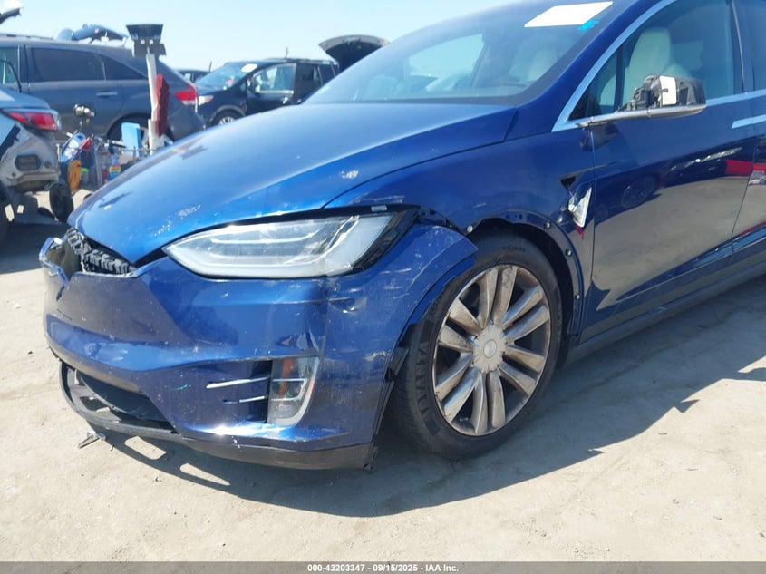 2016 Tesla Model x VIN 5YJXCBE41GF017897 IAAI salvage auction — SUSPENSION, Salvage Title, sold $6,450 on 2026-07-29 (photo 6)