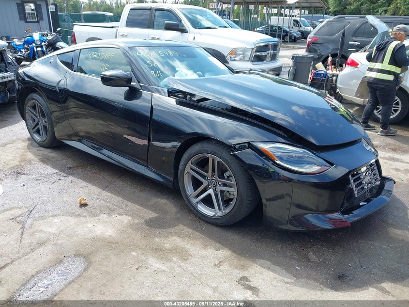 2024 Nissan Z VIN JN1BZ4AH1RM360400 IAAI salvage auction — FRONT END, Salvage - Greater Than 75% (Maryland), sold $8,050 on 2026-07-23 (photo 1)