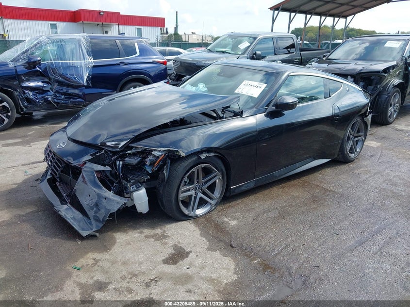 2024 Nissan Z VIN JN1BZ4AH1RM360400 IAAI salvage auction — FRONT END, Salvage - Greater Than 75% (Maryland), sold $8,050 on 2026-07-23 (photo 2)