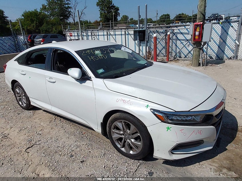 2019 Honda Accord VIN 1HGCV1F13KA036915 IAAI salvage auction — THEFT, Salvage (Illinois), sold $4,050 on 2026-07-21 (photo 1)
