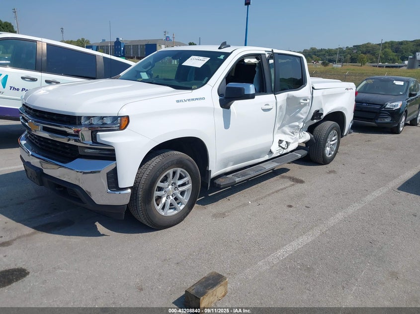 2019 Chevrolet Silverado 1500 VIN 3GCPYDEK6KG191088 IAAI salvage auction — LEFT SIDE, Salvage (Michigan), sold $8,400 on 2026-07-28 (photo 2)