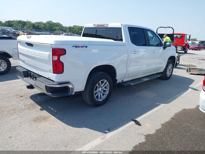 2019 Chevrolet Silverado 1500 VIN 3GCPYDEK6KG191088 IAAI salvage auction — LEFT SIDE, Salvage (Michigan), sold $8,400 on 2026-07-28 (photo 4)