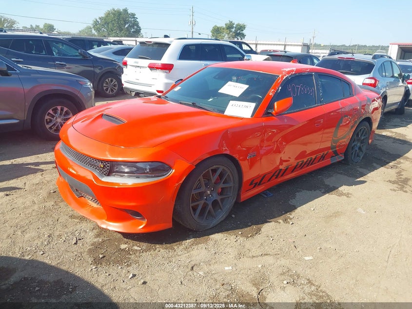 2017 Dodge Charger VIN 2C3CDXGJ9HH511162 IAAI salvage auction — SIDE, Junk (Oklahoma), sold $7,000 on 2026-07-31 (photo 2)