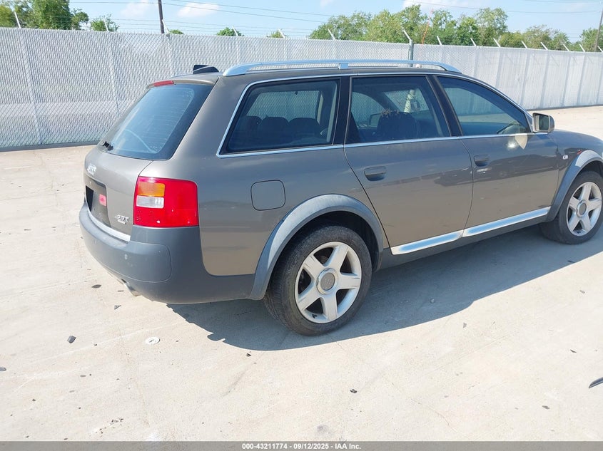 2004 Audi Allroad VIN WA1YD64B04N047411 IAAI salvage auction — LEFT SIDE, Salvage (Texas), sold $25 on 2026-07-10 (photo 4)