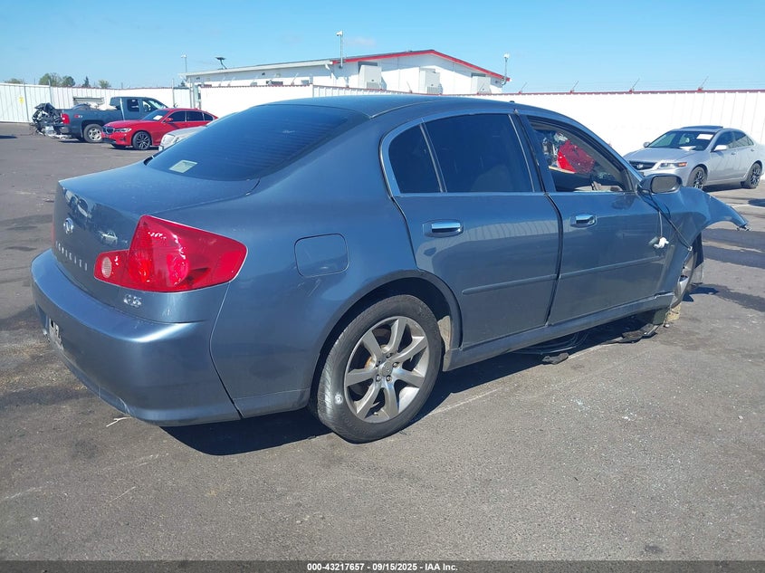 2005 Infiniti G VIN JNKCV51E45M201274 IAAI salvage auction — FRONT END, Salvage (Oregon), sold $225 on 2026-07-14 (photo 4)
