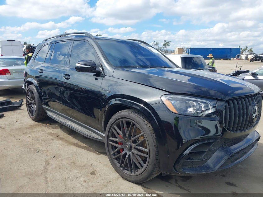 2021 Mercedes-benz Gls-class VIN 4JGFF8KEXMA394828 IAAI salvage auction — REAR END, Salvage (California), sold $41,700 on 2026-07-13 (photo 1)