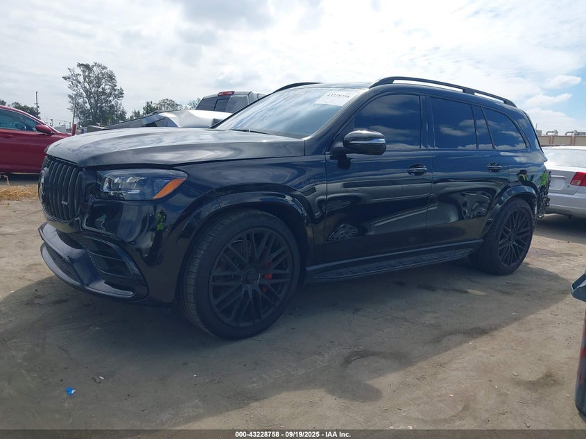 2021 Mercedes-benz Gls-class VIN 4JGFF8KEXMA394828 IAAI salvage auction — REAR END, Salvage (California), sold $41,700 on 2026-07-13 (photo 2)
